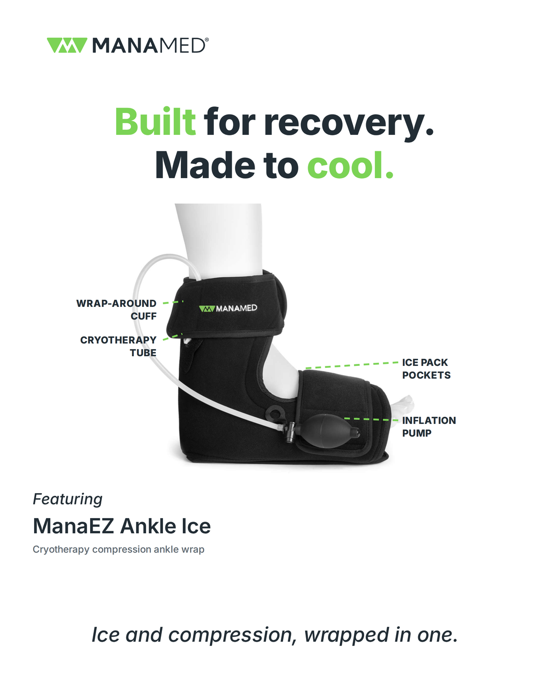 ManaEZ Ankle Ice