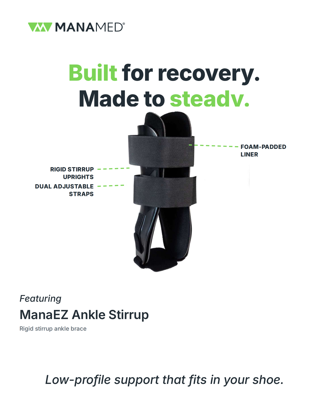 ManaEZ Ankle Stirrup